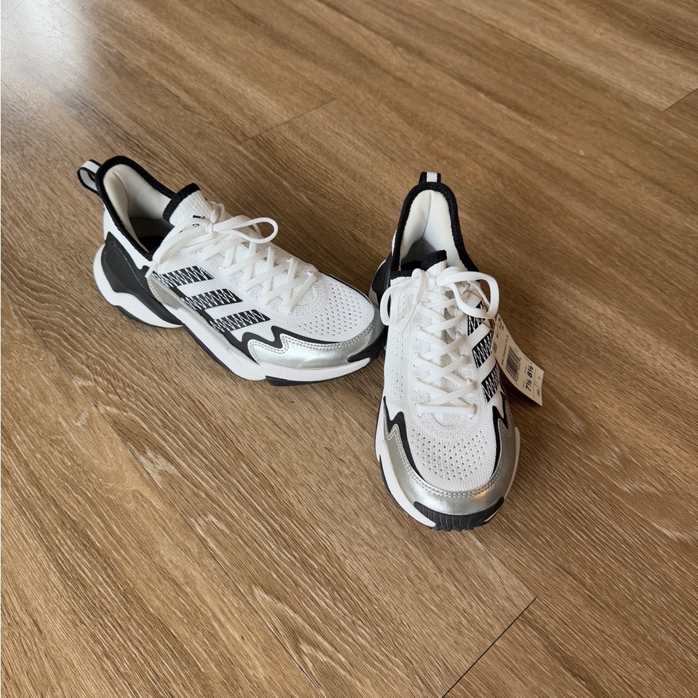 adidas Men's Athletic Shoes - White and Black